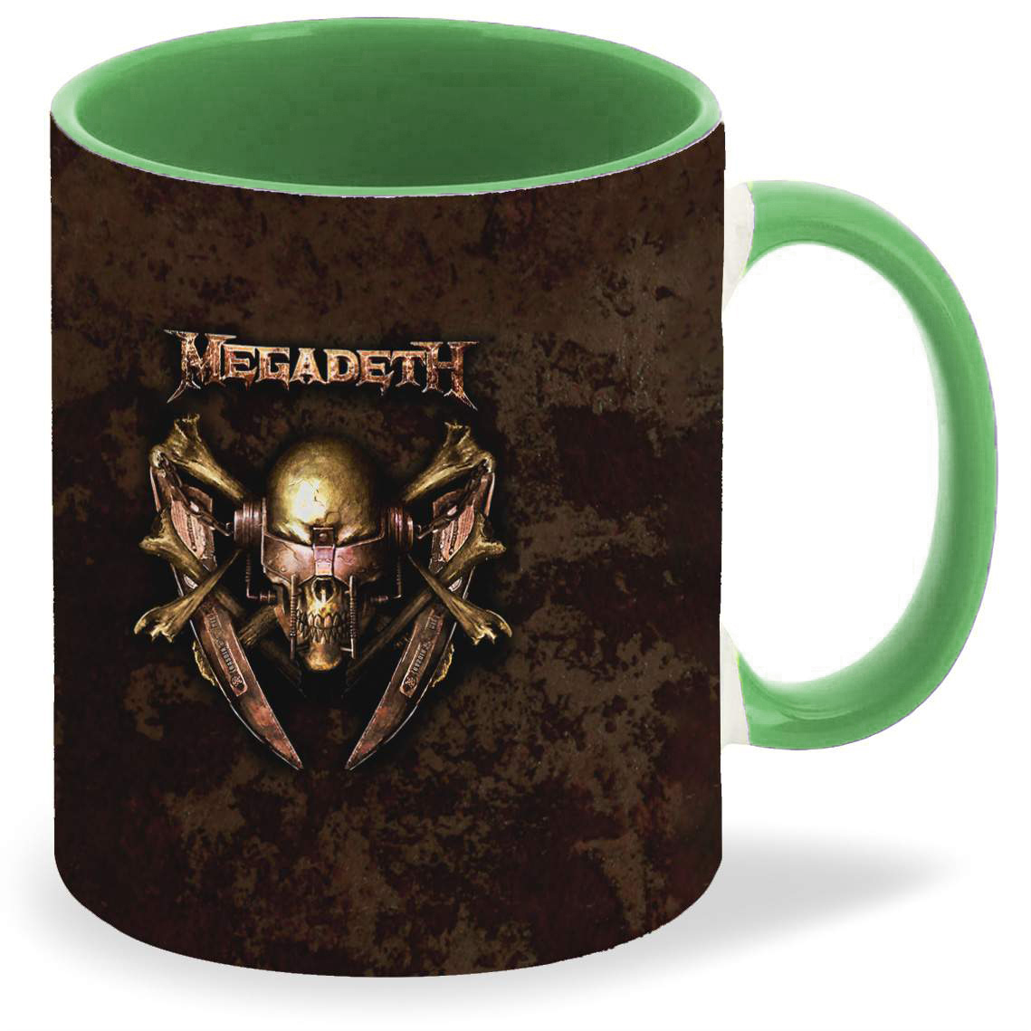 

Кружка CoolPodarok megadeth логотип череп