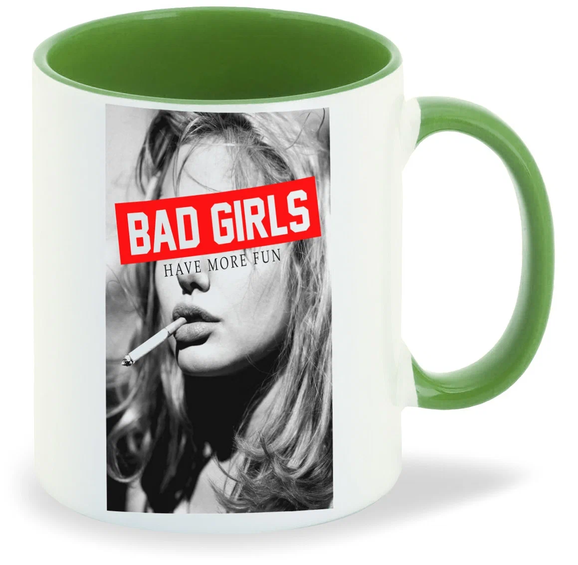 

Кружка CoolPodarok Bad girl have more fun