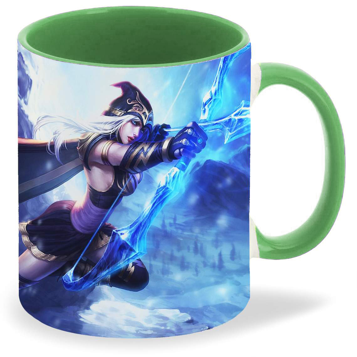 

Кружка CoolPodarok ashe league of legends