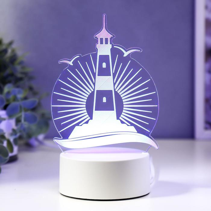 

Risalux "Маяк", LED, RGB, от сети, 9,5х11,5х19 см