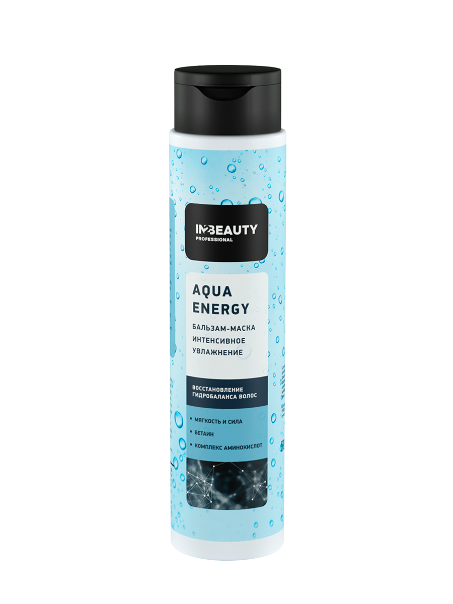 

Бальзам маска IN2BEAUTY Professional. для увлажнения волос AQUA ENERGY 350 мл