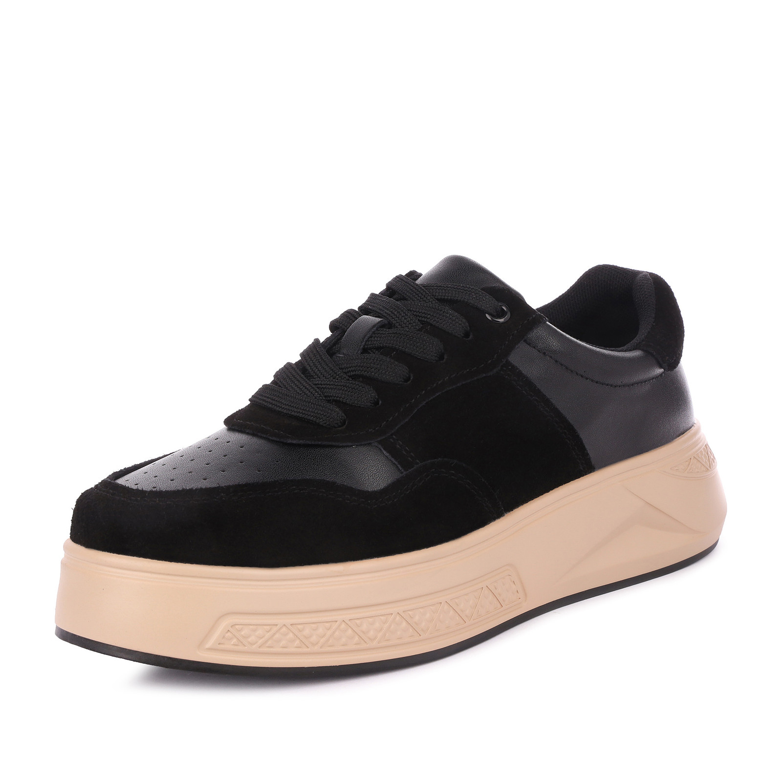 

Кроссовки женские quattrocomforto 12-42WA-007VT черные 39 RU, Черный, 12-42WA-007VT