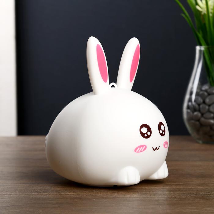 

Risalux LED "Мякиш зайчик" USB 15х12х16 см