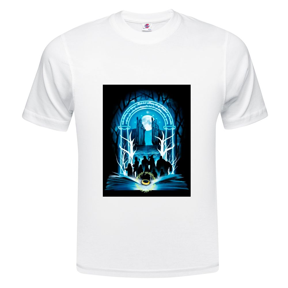 Футболка унисекс ONEQ 10549 белая 5XL