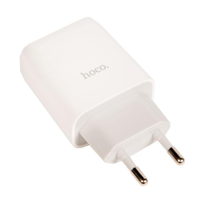 

Сетевое зарядное устройство Hoco 6931474712912 2xUSB-A 2.4 А белый, 6931474712912