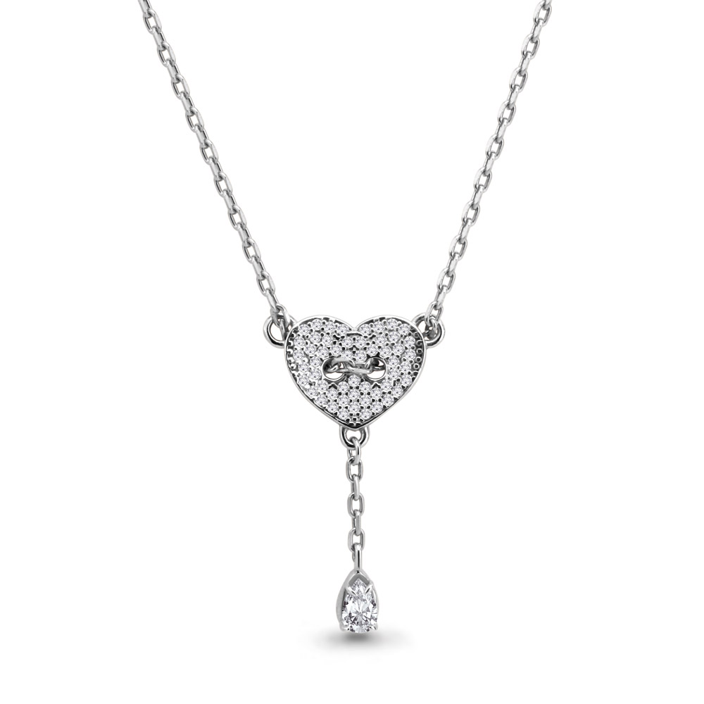 

Колье из серебра с фианитом Aquamarine 40 см Aquamarine 73587А_925_р, 73587А_925_р