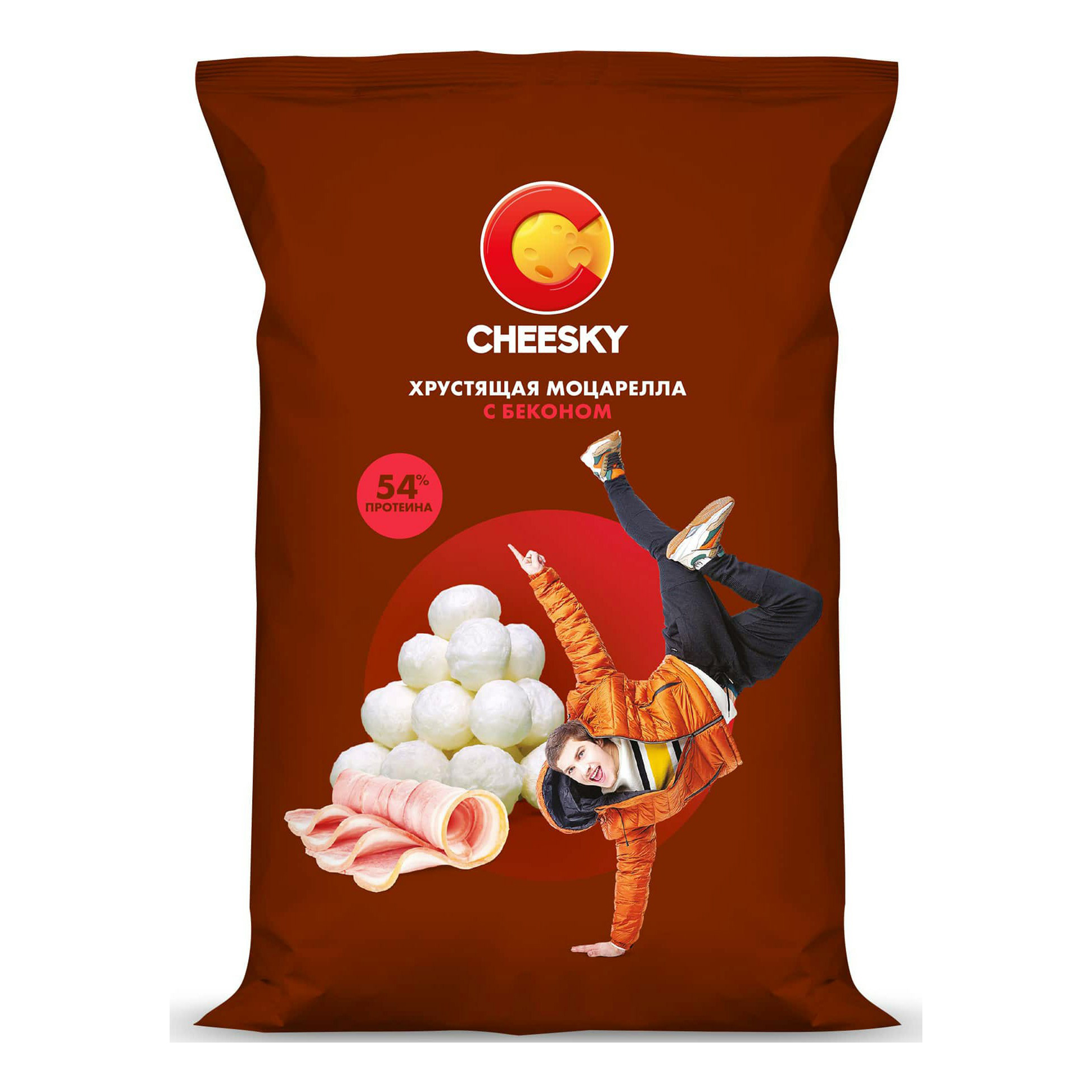 

Сыр хрустящий Cheesky Моцарелла со вкусом аджики 20 г