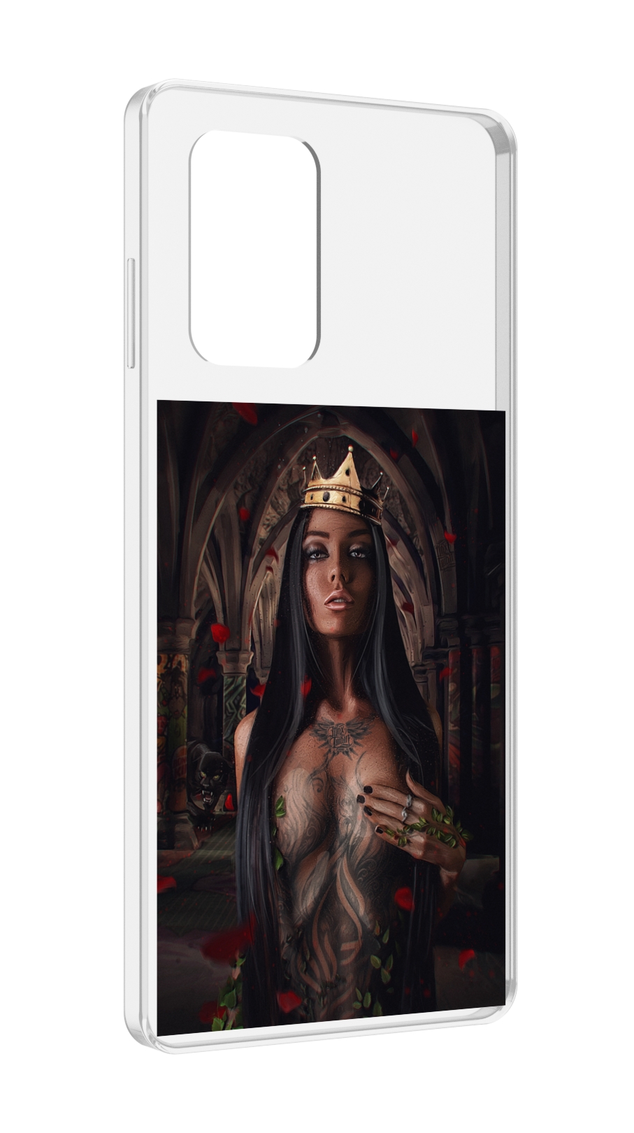 

Чехол MyPads багровый-пик для ZTE Blade A72 / ZTE Blade V40 Vita, Прозрачный, Tocco