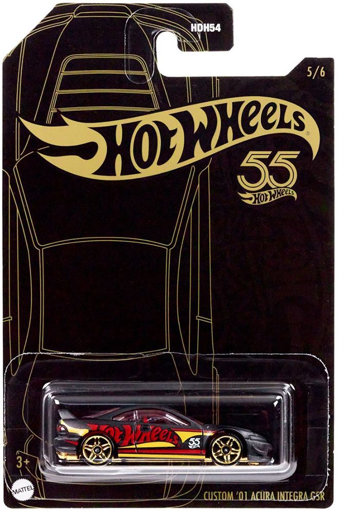

Машинка Hot Wheels 55th Anniversary Custom 01 Acura Integra GSR HLK07