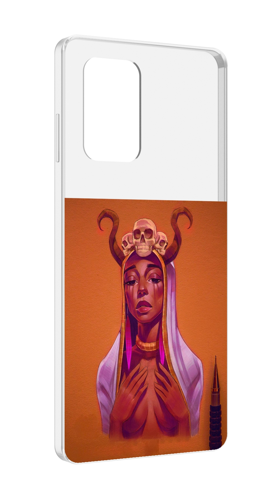 

Чехол MyPads античная-девушка для ZTE Blade A72 / ZTE Blade V40 Vita, Прозрачный, Tocco