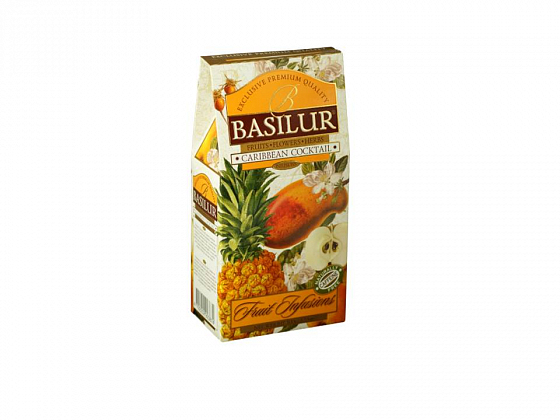 

Фруктовый чай Basilur Caribbean Cocktail листовой 100 г