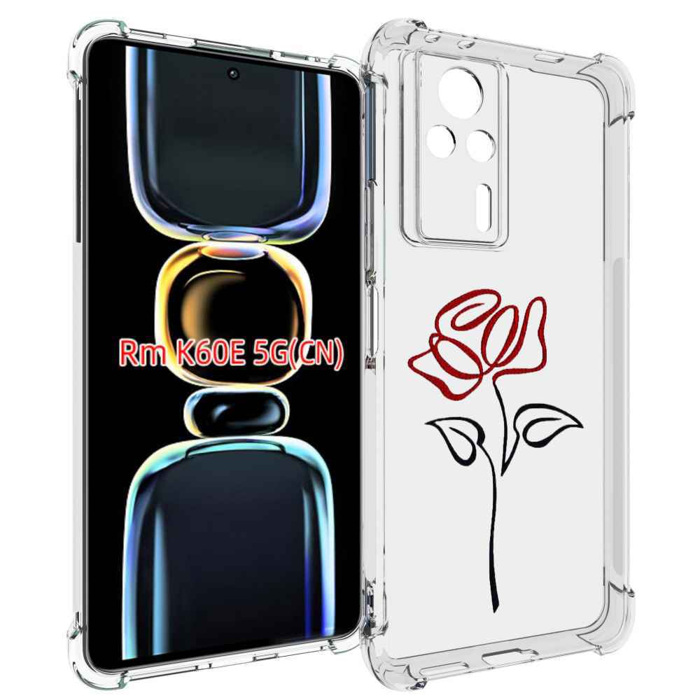 

Чехол MyPads цветок в одну линию для Xiaomi Redmi K60E, Tocco