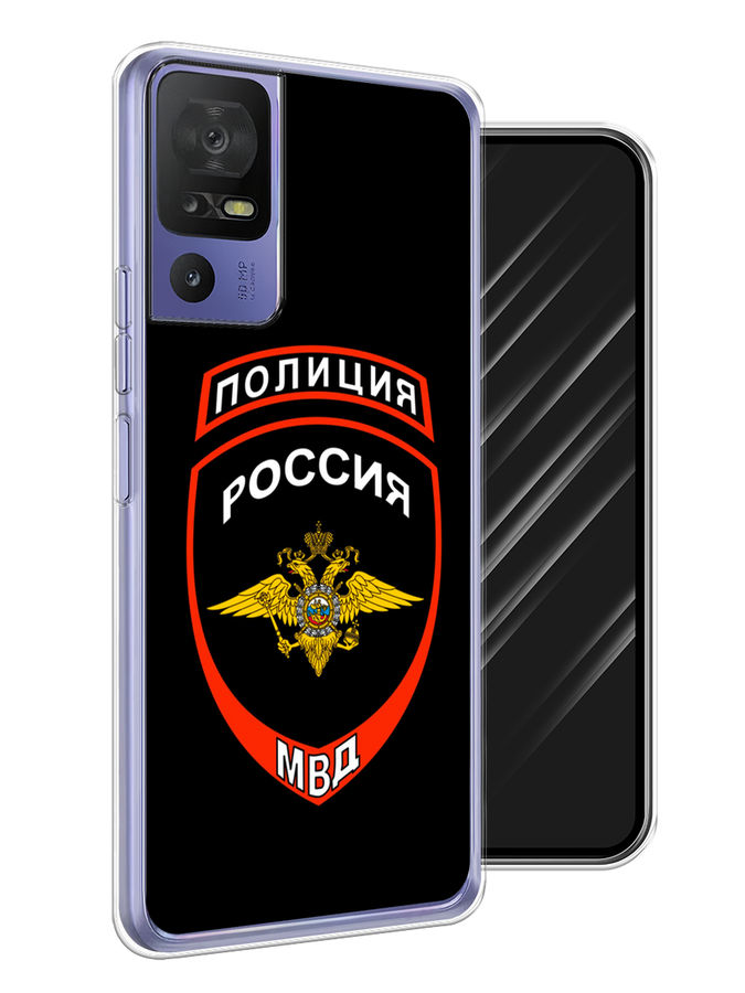 

Чехол Awog на TCL 40 SE "Полиция шеврон", Черный;красный;белый, 291550-5