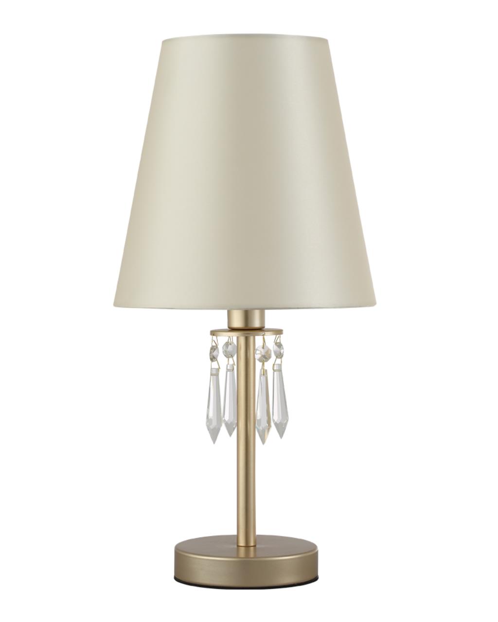 фото Светильник настольный crystal lux renata, renata lg1 gold, 60w, e14