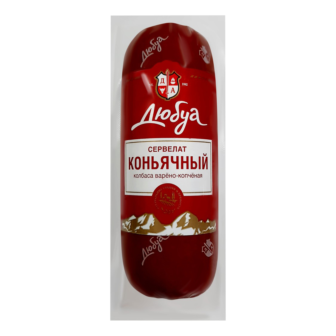 

Колбаса Дюбуа Сервелат Коньячный варено-копченая 300 г
