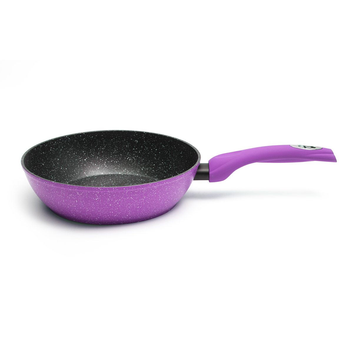 фото Глубокая сковорода leomax, 24см, фиолетовый
