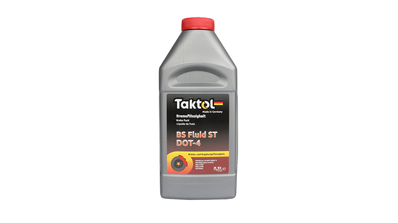 фото Жидкость тормозная taktol bs fluid st dot-4 0.5 л.