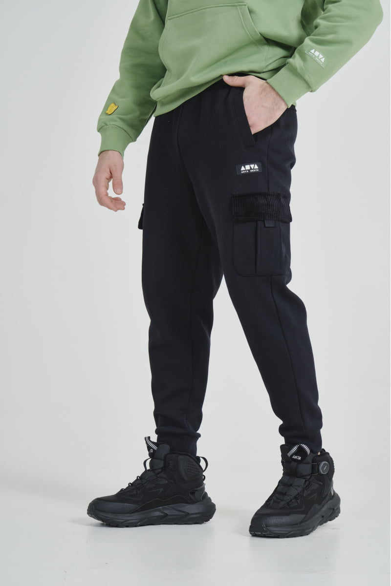 

Спортивные брюки мужские Anta 852348305 SKATE A-KIND FLEECE TECH черные 2XL, Черный, 852348305 SKATE A-KIND FLEECE TECH