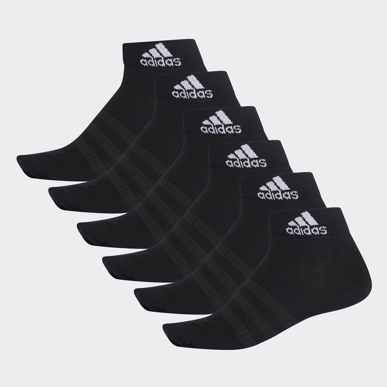 фото Набор носков мужских adidas dz9399 черных 37-39 ru