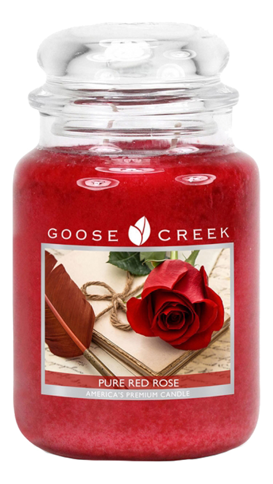 

Ароматическая свеча Goose Creek Pure Red Rose Красная роза 680г, 344469