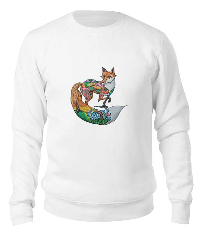

Свитшот унисекс Printio Lissa art белый XL, Lissa art