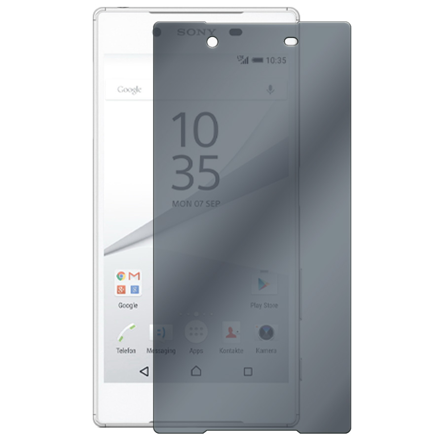 

Стекло защитное гибридное Антишпион Krutoff для Sony Xperia Z5