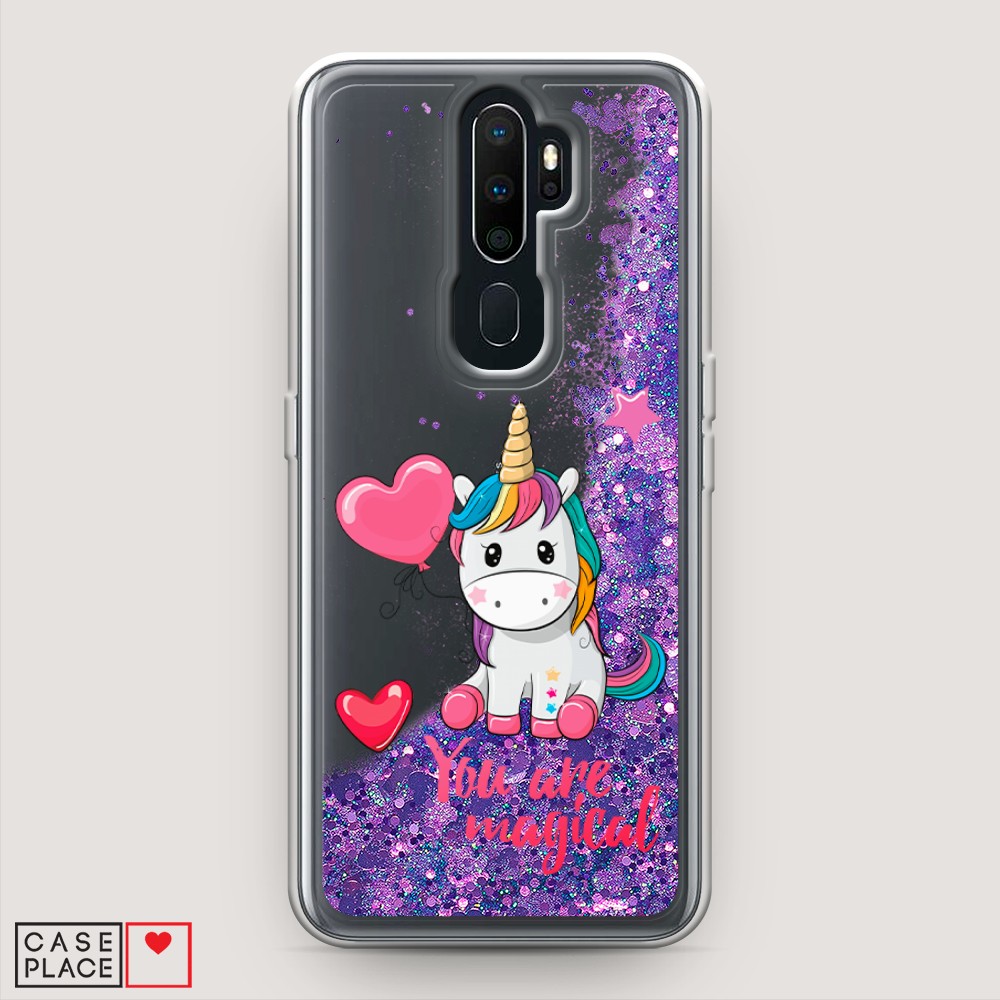 

Чехол Awog на Oppo A5/A9 2020 "Волшебная единорожка", Разноцветный, 251992-1