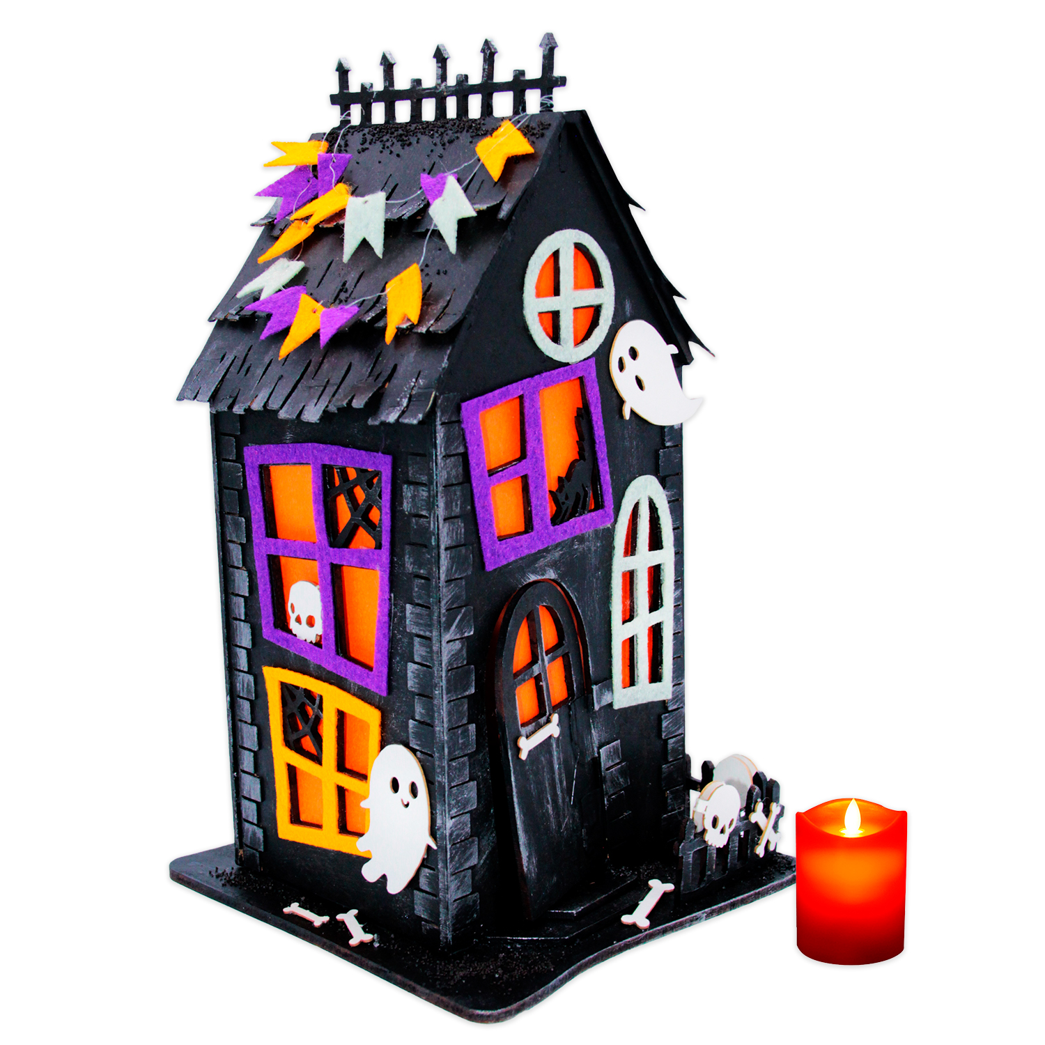 Светильник Санта Лючия Домик Хэллоуин светильник санта лючия домик хэллоуин