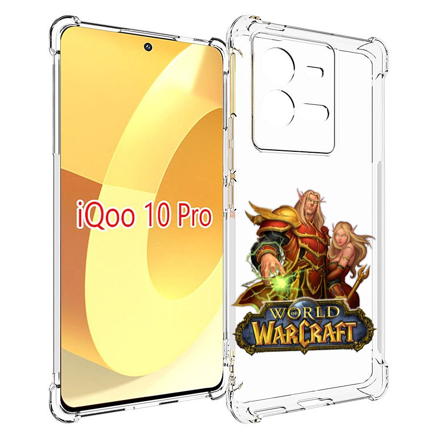 

Чехол MyPads варкрафт2 для Vivo iQOO 10 Pro, Прозрачный, Tocco
