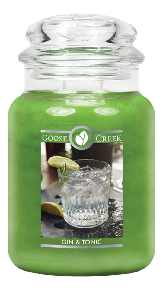 фото Ароматическая свеча goose creek gin and tonic (джин тоник) 680г
