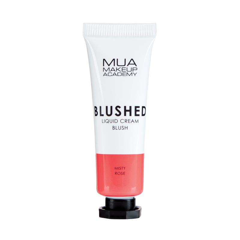 фото Кремовые румяна mua makeup academy blushed liquid cream, misty rose