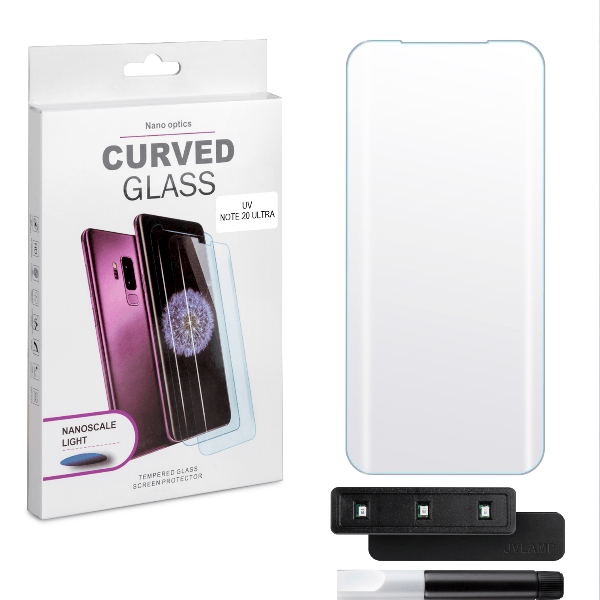 

Защитное стекло для Samsung Note 20 Ultra UV Glue set, Защитное стекло Samsung Note 20 Ultra UV Glue set