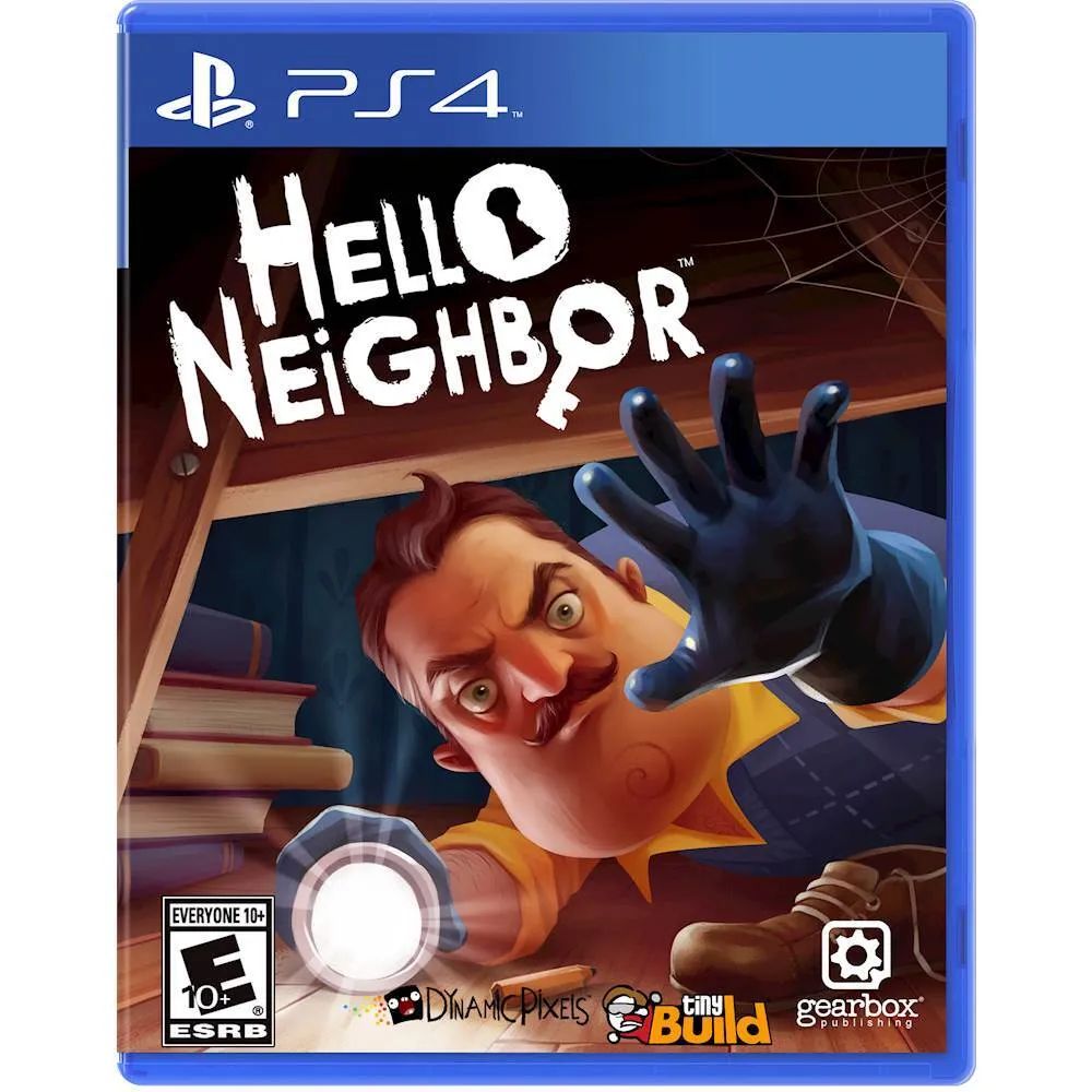 Игра Hello Neighbor Привет сосед для PS4 (PlayStation 4, Русские субтитры)