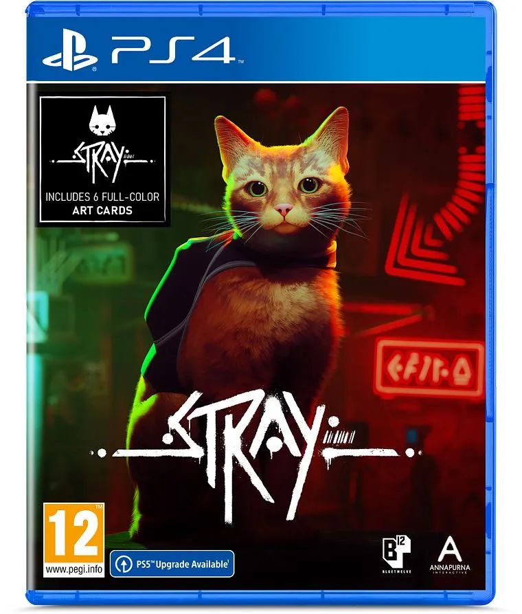 Игра Stray PlayStation 4 Русские субтитры 3350₽