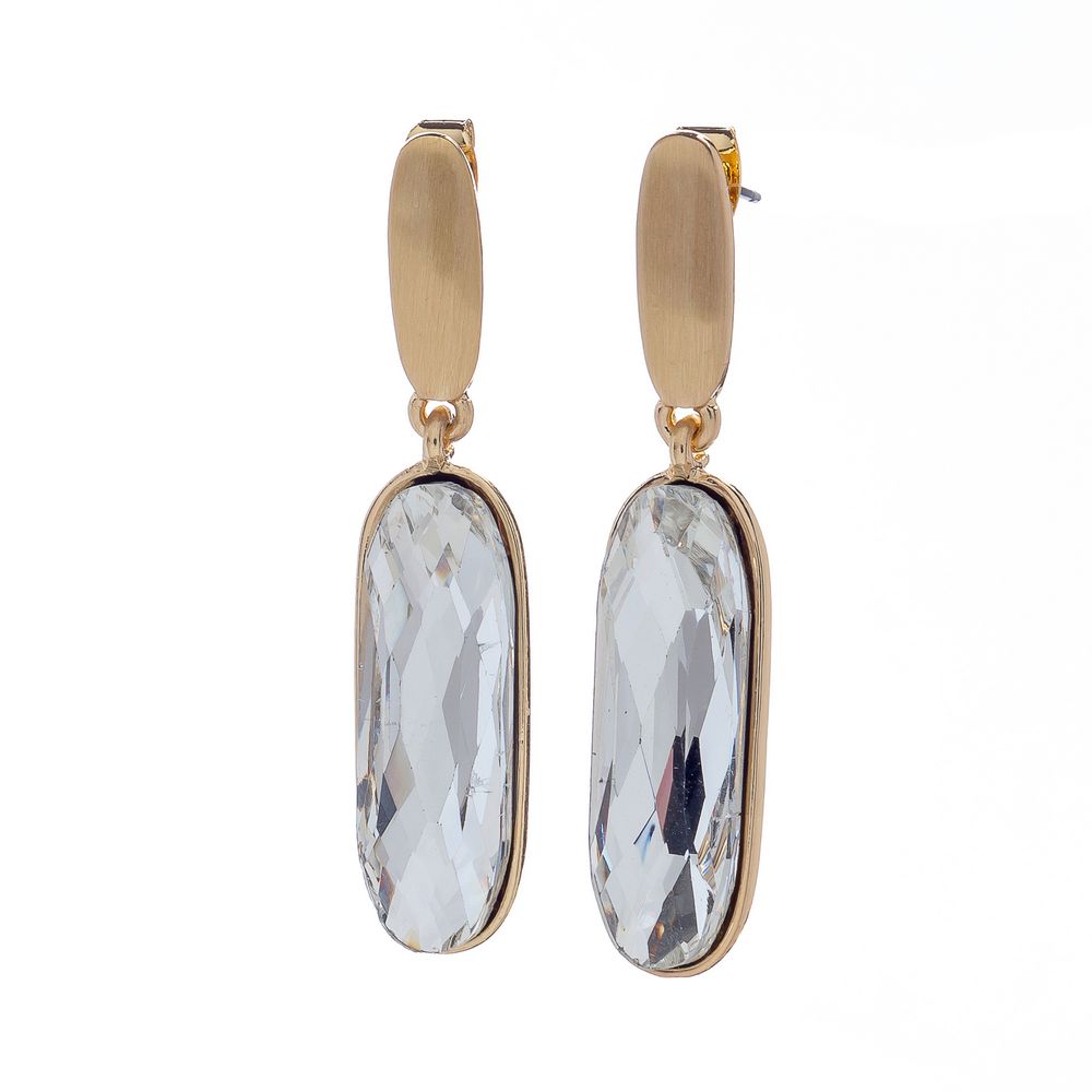 

Серьги из бижутерного сплава с swarovski Moon Paris MRQ-23.04-029, MRQ-23.04-029