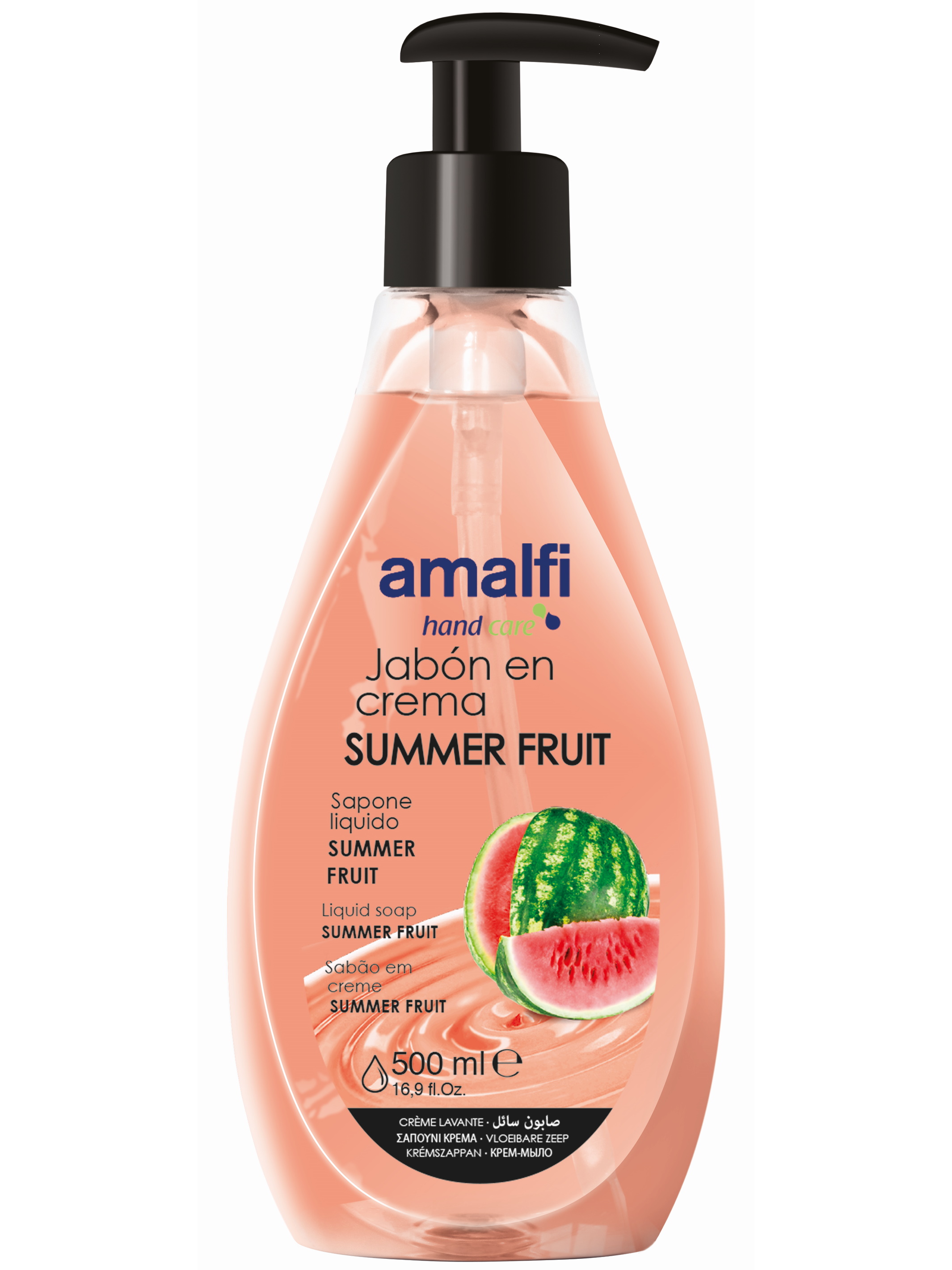 фото Жидкое крем-мыло для рук amalfi summer fruit 500 мл amalfy