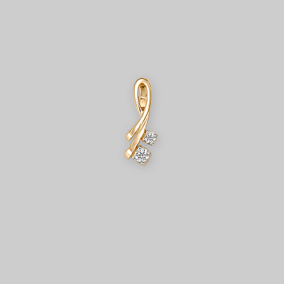 

Кулон из красного золота с бриллиантом PLATINA jewelry 03-0126-00-101-1110-30, 03-0126-00-101-1110-30