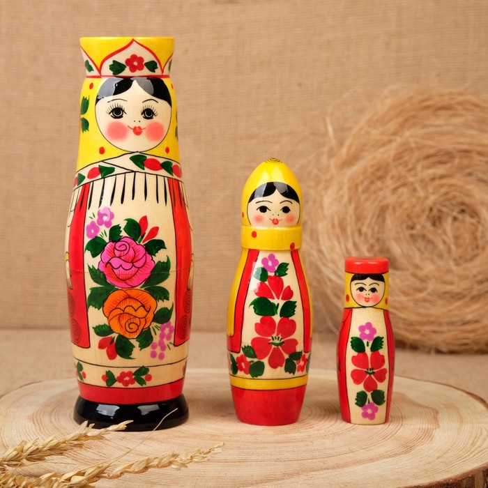 

Сувенир "Красавица" 3-х предметная, 20,5см