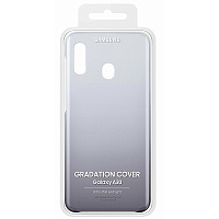 Чехол Samsung Gradation Cover для Galaxy A30 (прозрачно-серый) (EF-AA305CBEGWW)