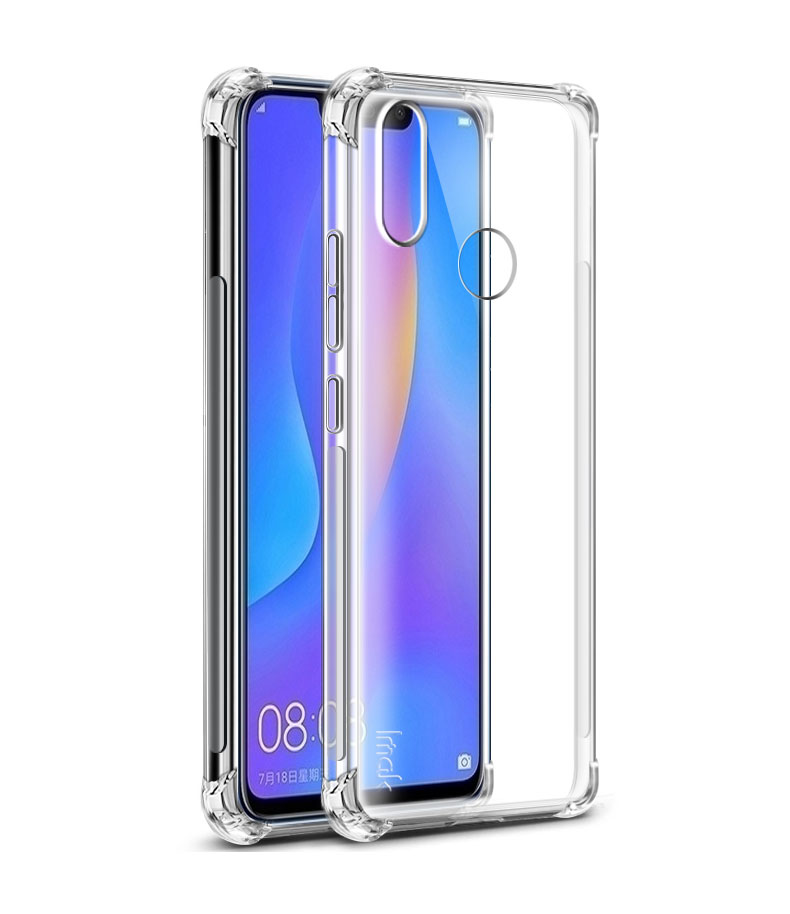 фото Чехол-накладка armor для huawei p smart (2019) противоударный силиконовый (прозрачный) armor case