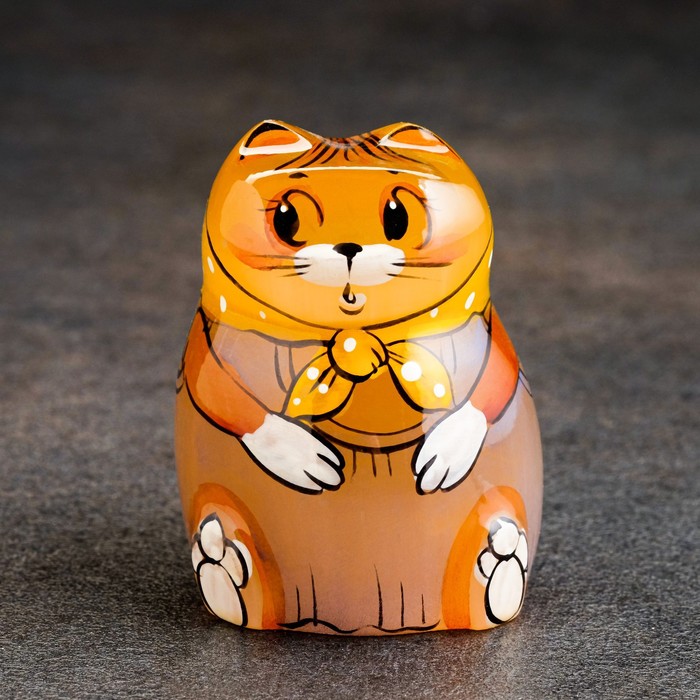 

Сувенир "Кошка Марфа", селенит