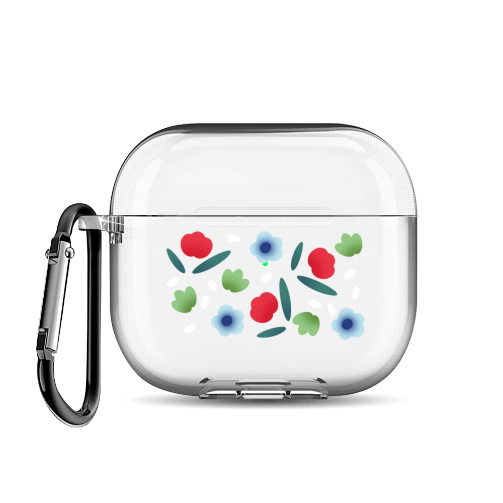 

Чехол для наушников AirPods 3 "Цветочная россыпь рисунок", AIPC-430-9E-1