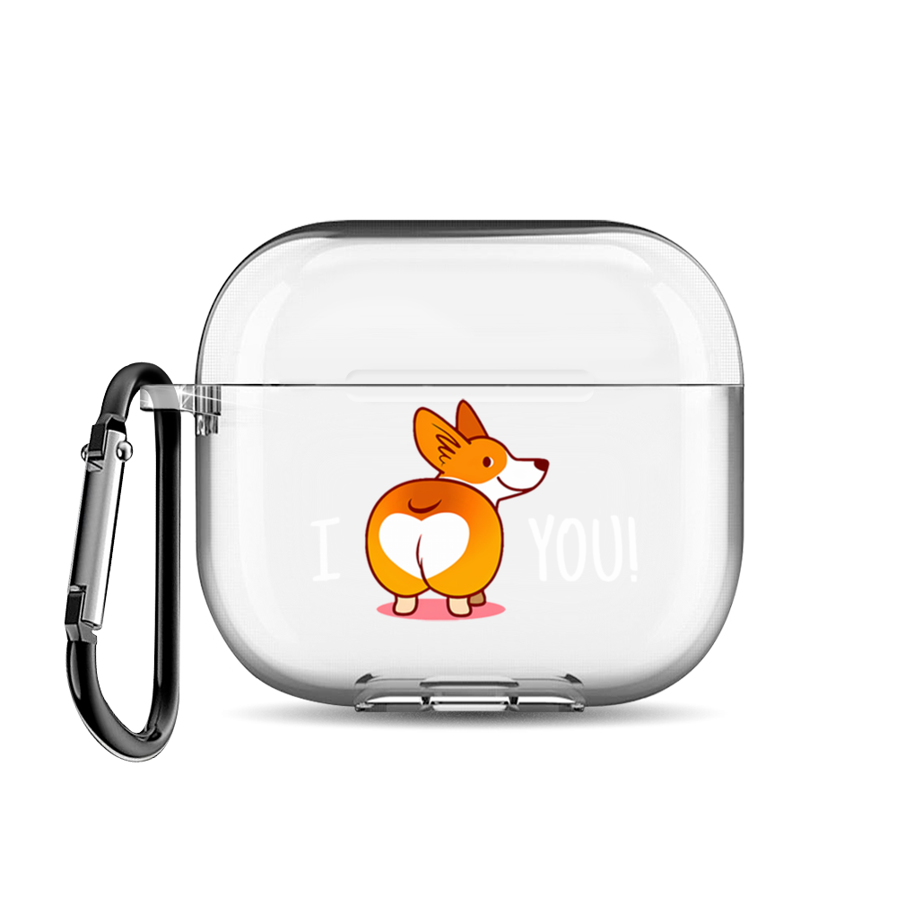 

Чехол для наушников AirPods 3 "Попка корги", AIPC-430-9E-1