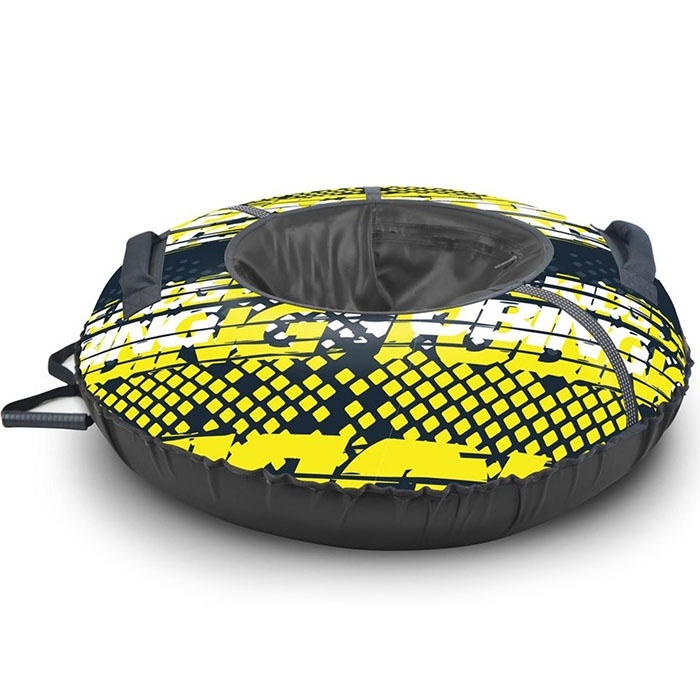 

Nika "Nika sport", лимонный, D 95 см, транспортировочный ремень, ручки, Черный;желтый;белый