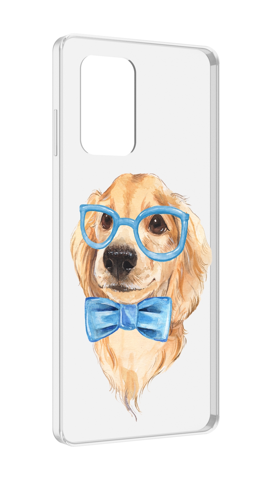 

Чехол MyPads Собака интеллигент для ZTE Blade A72 / ZTE Blade V40 Vita, Прозрачный, Tocco