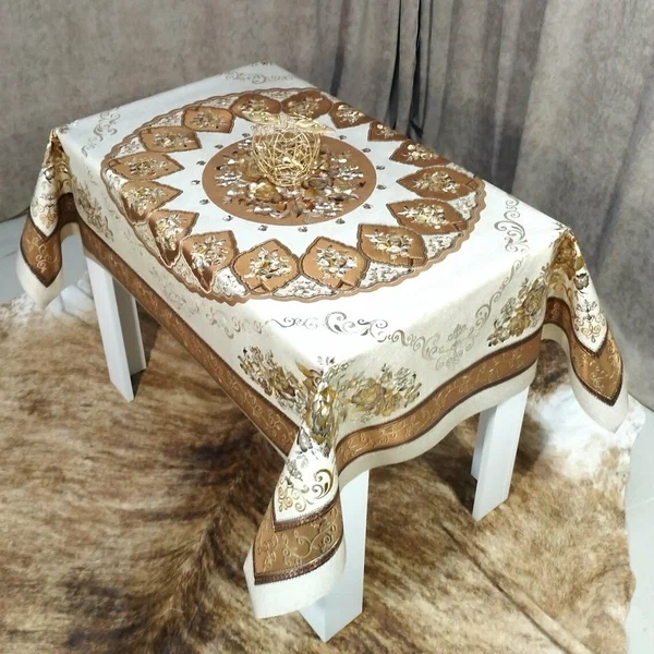 

Скатерть Жасмин 120 х 150 см ПВХ разноцветная, Разноцветный