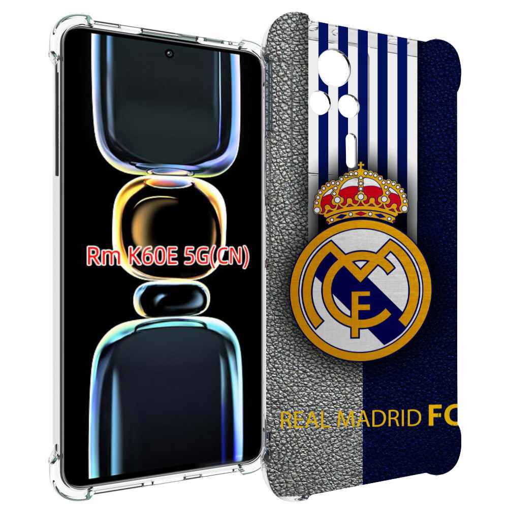 

Чехол MyPads фк реал мадрид мужской для Xiaomi Redmi K60E, Tocco