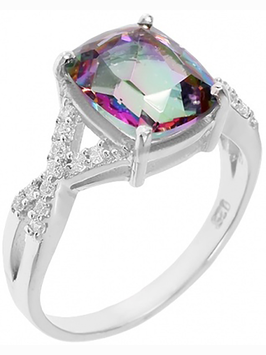 

Кольцо из серебра р.  Balex Jewellery 1410931299, фианит\кварц, 1410931299