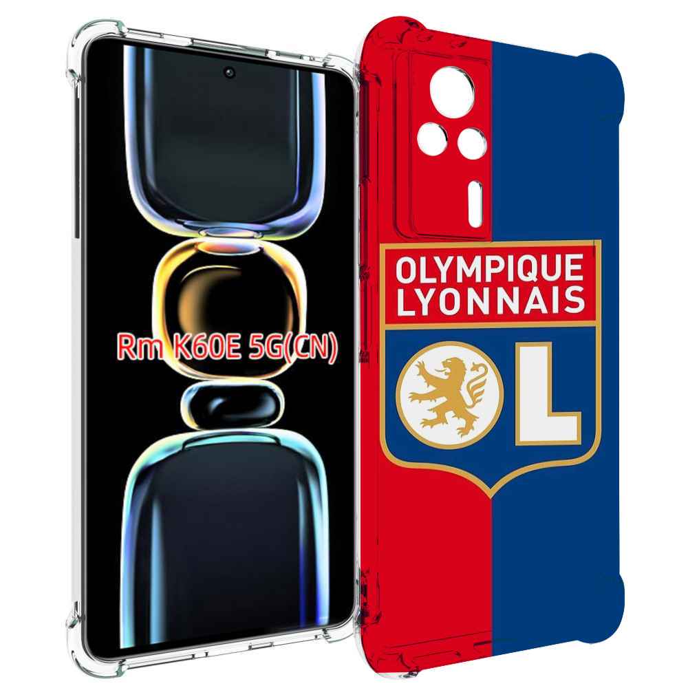 

Чехол MyPads фк лион эмблема для Xiaomi Redmi K60E, Tocco