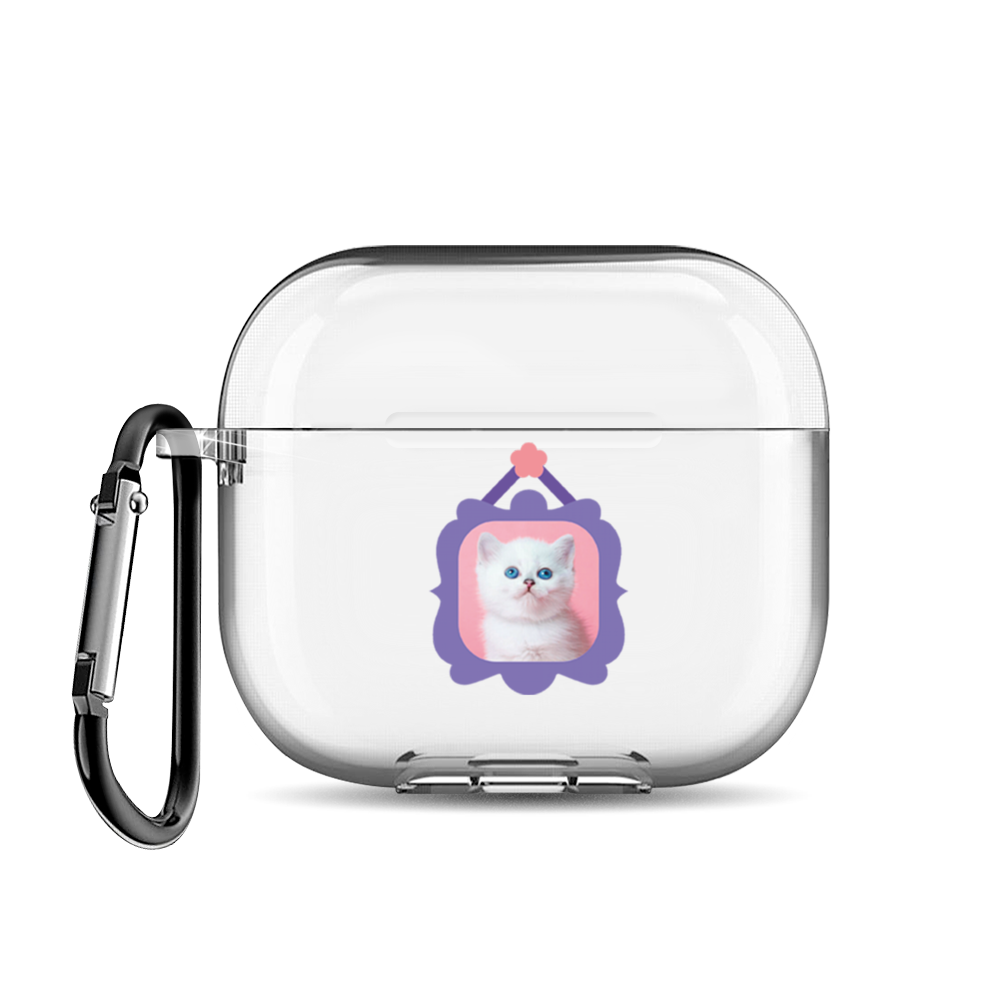 

Чехол для наушников AirPods 3 "Котёнок в зеркале", AIPC-430-9E-1